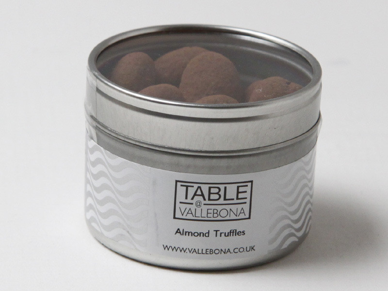 Chocolate Almond Truffles Tin (Pk 6)