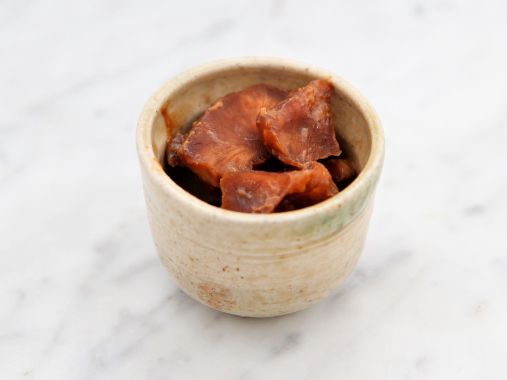Jerusalem Artichokes  in Miso-Kasu (Pk 6)